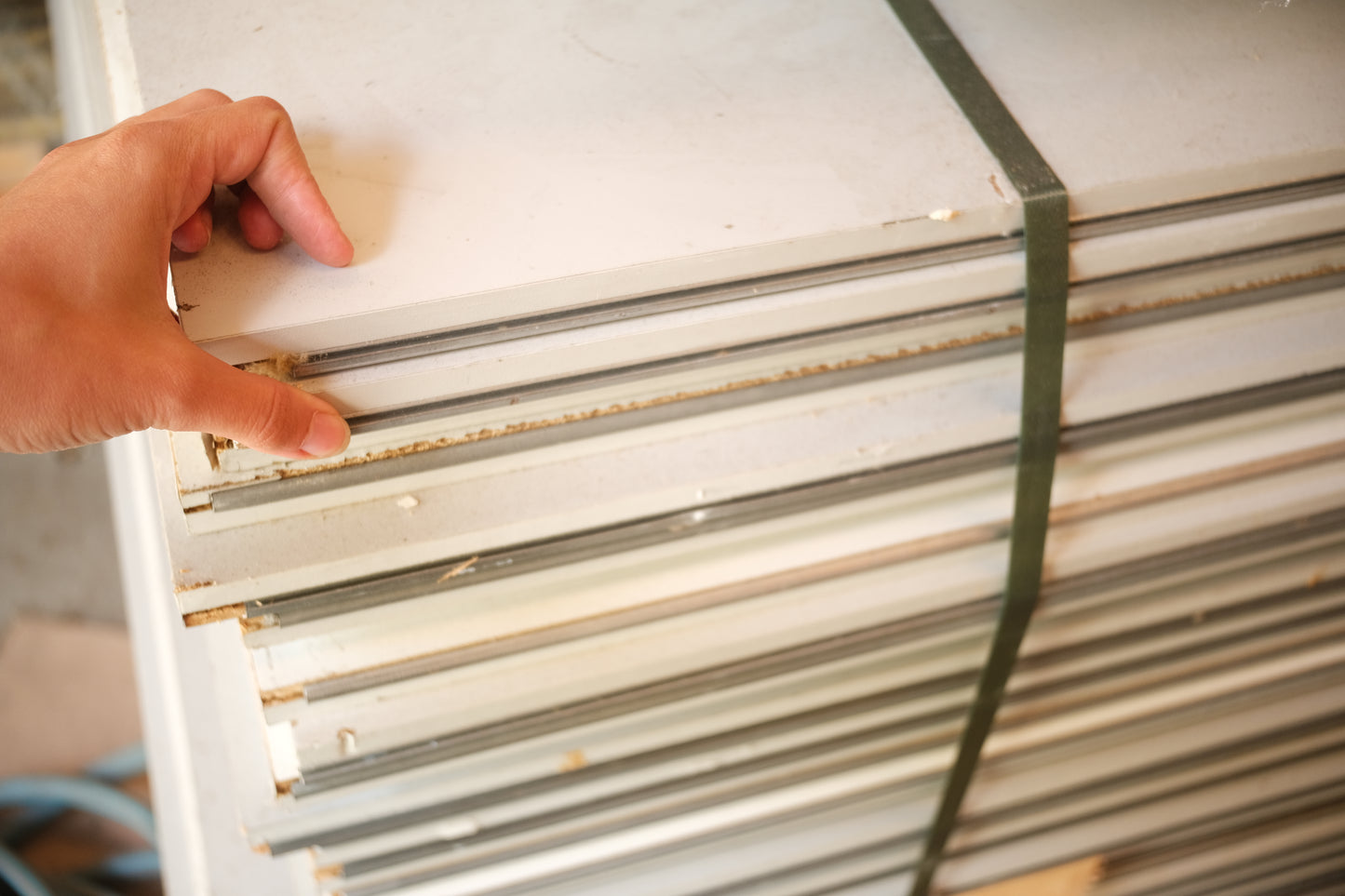 Melamine 12mm - Volle platen +700 m² beschikbaar!