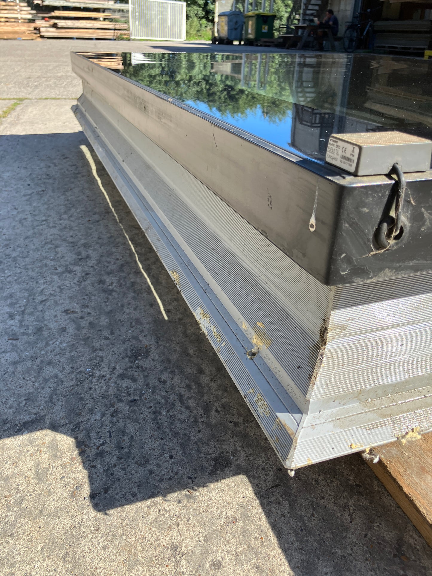 FAKRO Elektrisch platdakraam DU6 DEF Z-Wave 100 x 150 cm met regensensor