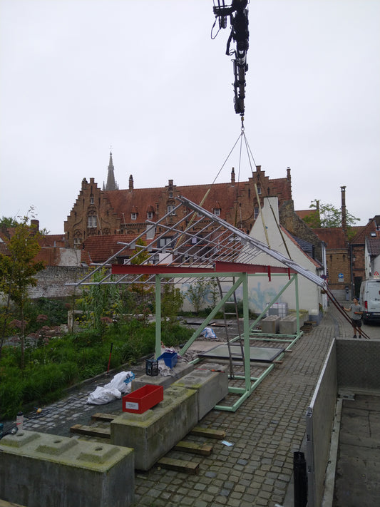 Stalen Overkapping - Dakconstructie