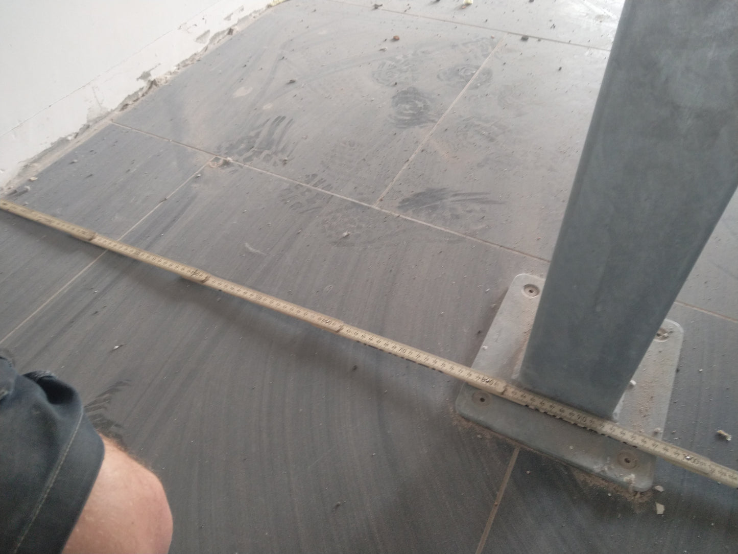 Stalen trap met dubbele kwartslag - Galvanisé