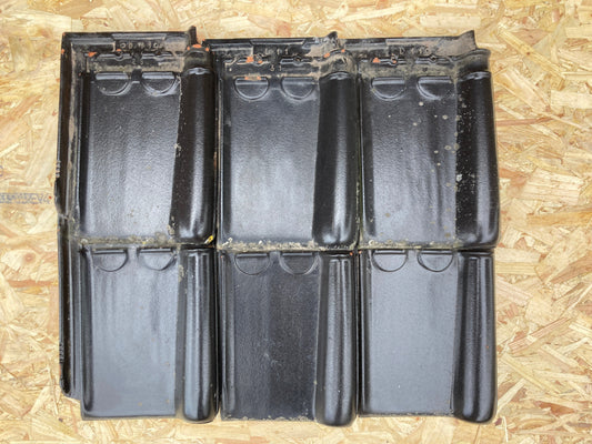 Stormpan antraciet geglazuurd