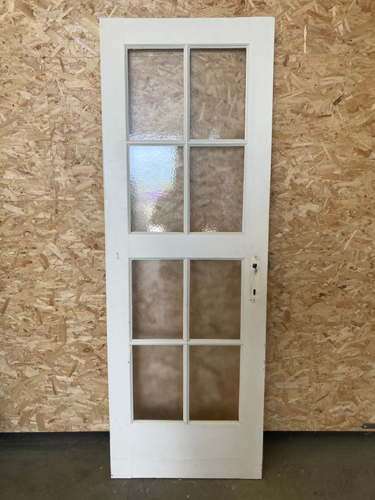 Binnendeur met glas 70cm x 199,5cm