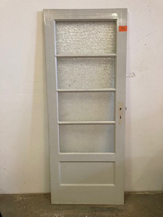 Binnendeur met glas 029 - 79,5 x 200,5 cm