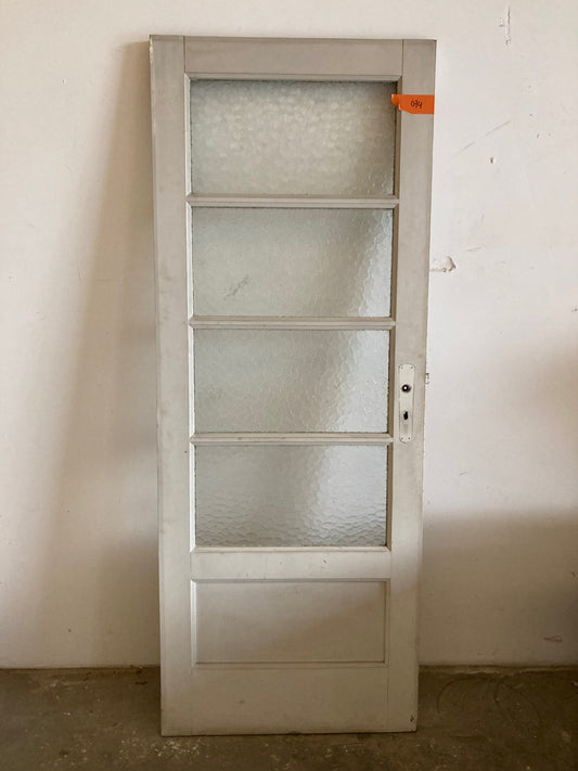Binnendeur met glas 074 - 77,5 x 200 cm