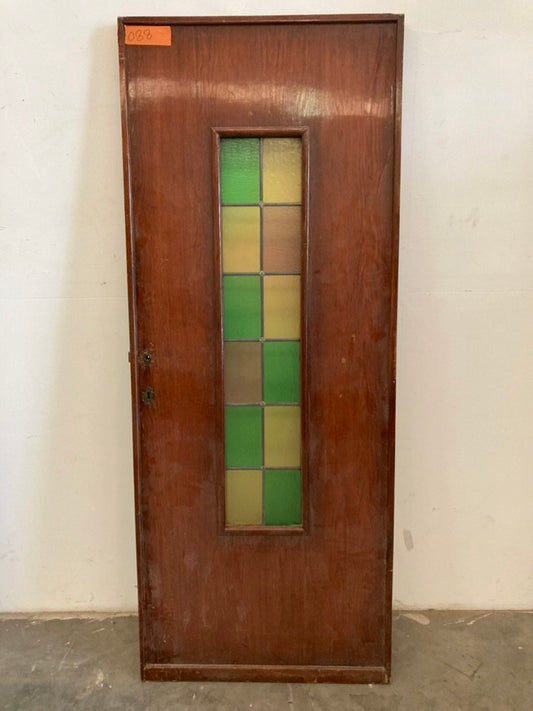 Binnendeur met glas in lood 088 - 81 x 202 cm