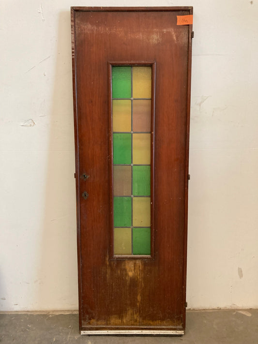 Binnendeur met glas in lood 089 - 70,5 x 204,5 cm