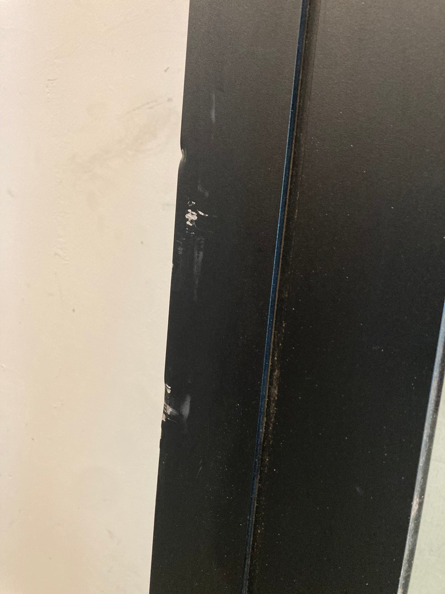 Buitendeur met glas - ALU - Zwart - met vliegenraam