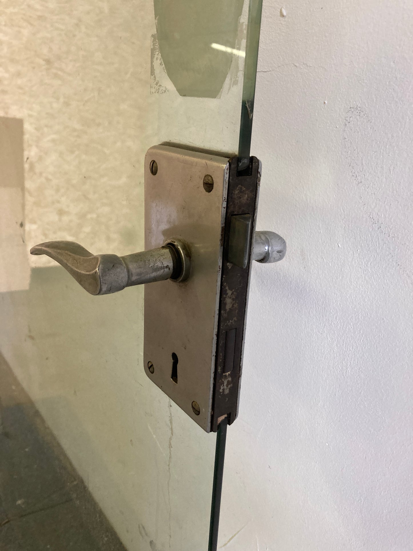Dubbele glazen buitendeur/winkeldeur