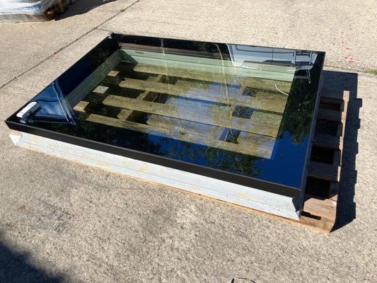 FAKRO Elektrisch platdakraam DU6 DEF Z-Wave 100 x 150 cm met regensensor