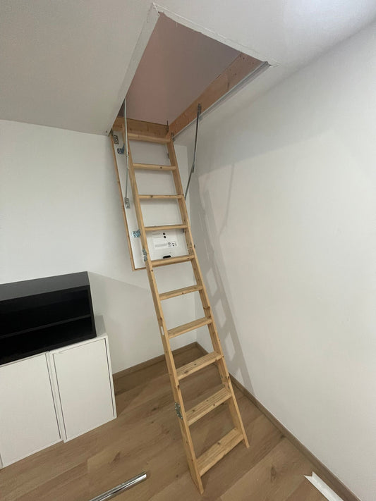 Zoldertap 120X60 cm hoogte 280cm