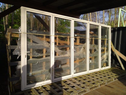 Alu Raam Accordeon 5-ledig   500 x 242 (Ongebruikt)