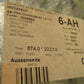 Alu Raam Accordeon 5-ledig   500 x 242 (Ongebruikt)
