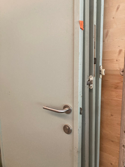 Massief Houten Binnendeur met of zonder stalen kader
