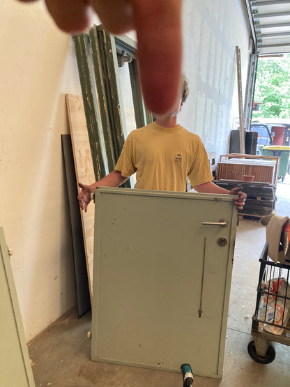Massief Houten Binnendeur met of zonder stalen kader