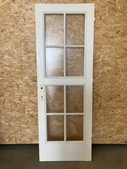 Binnendeur met glas 70cm x 199,5cm