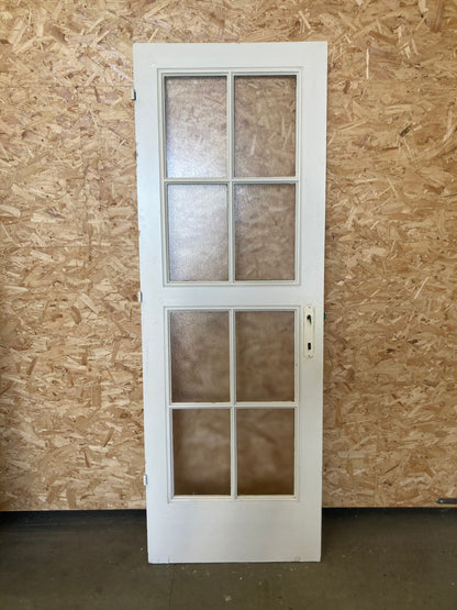 Binnendeur met glas 70cm x 199,5cm
