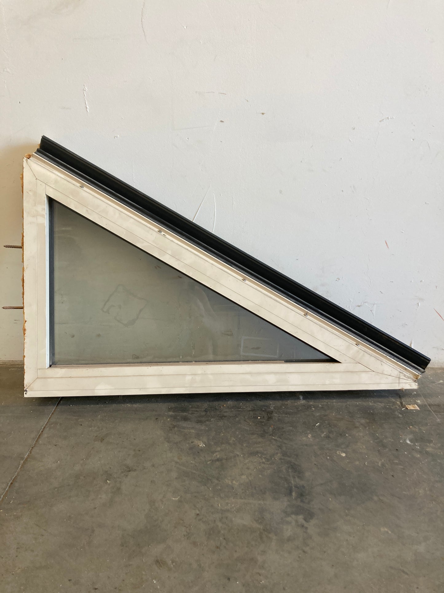 PVC vast raam driehoek