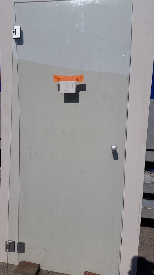 Glazen binnen/douche deur 031 - 89 x 215