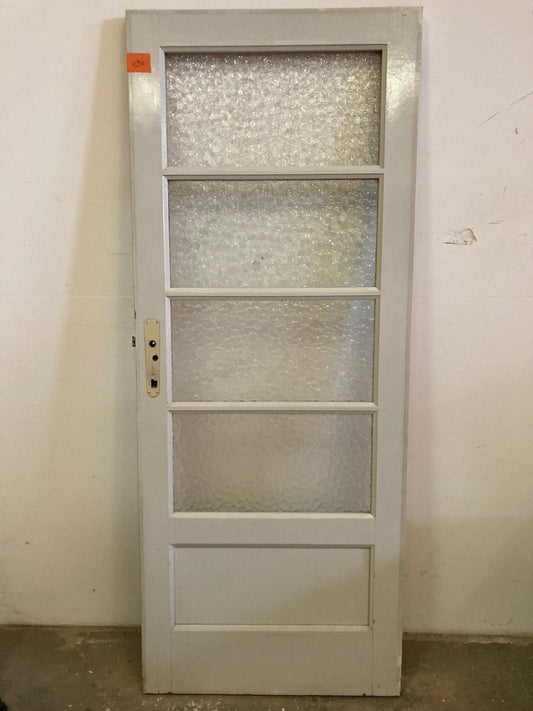 Binnendeur met glas 030 - 80,5 x 200 cm