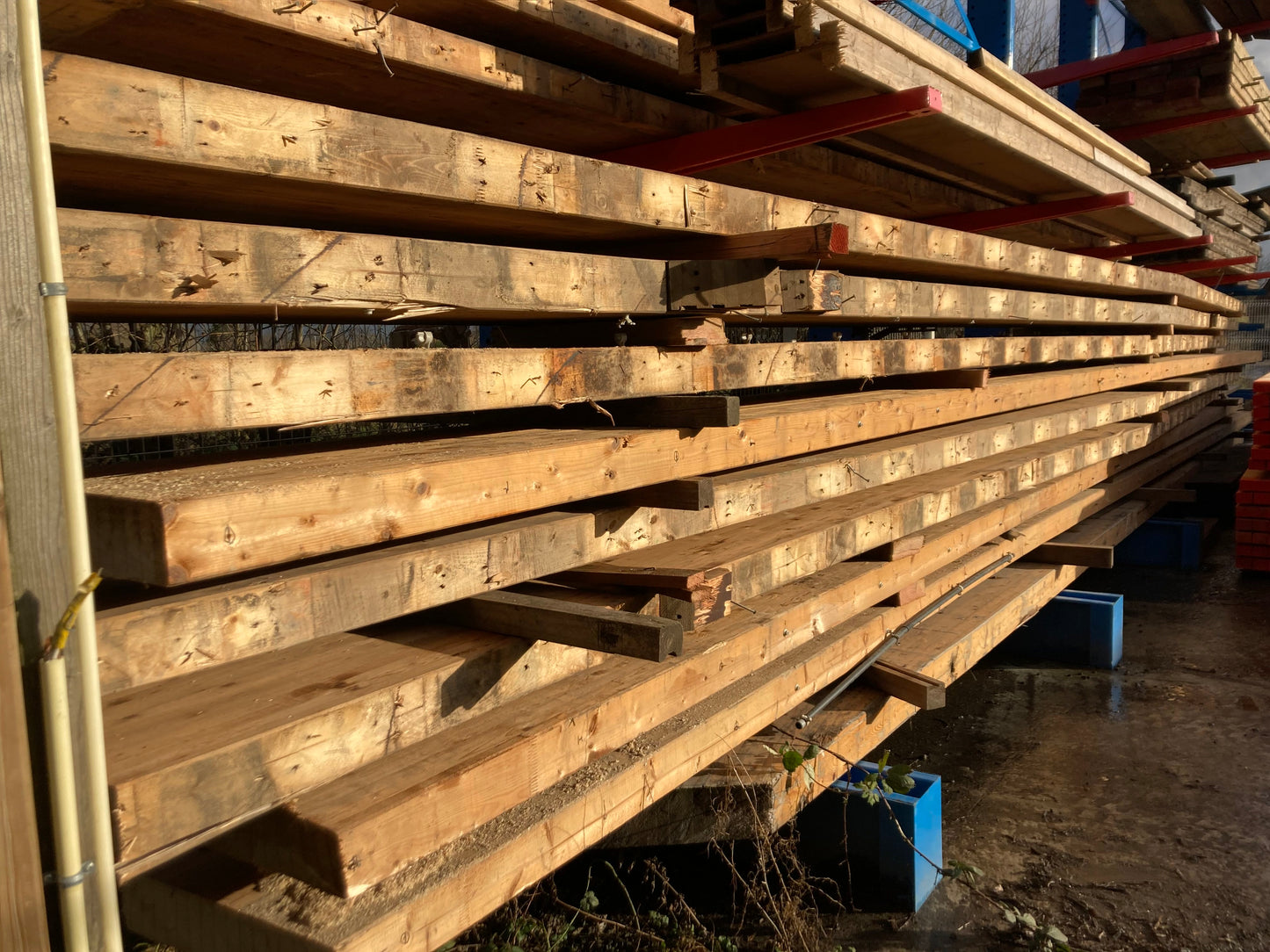 Gelamelleerde balken (spanten)  115mm x 560mm x 4 m