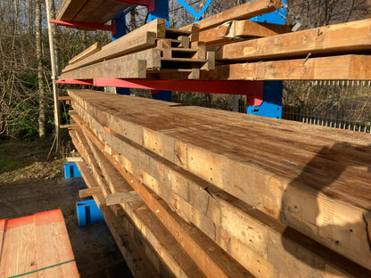 Gelamelleerde balken (spanten)  115mm x 560mm x 4 m