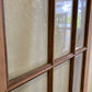 Houten binnendeur met glas - afgeschuurd (205 x 80)