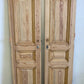 Dubbele houten binnendeur - afgeschuurd (198 x 56)