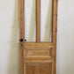 Houten binnendeur met venster- afgeschuurd (219 x 85)