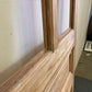 Houten binnendeur met venster- afgeschuurd (219 x 85)
