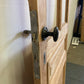 Houten binnendeur met venster- afgeschuurd (219 x 85)