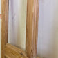 Houten binnendeur met venster- afgeschuurd (219 x 85)