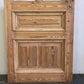 Houten binnendeur met venster- afgeschuurd (219 x 85)